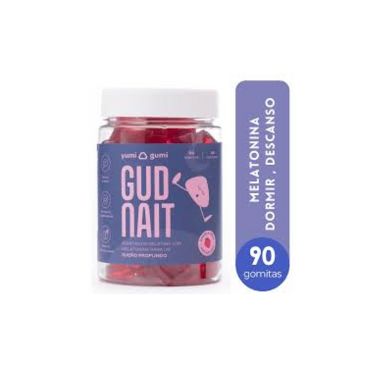 GUD NAIT 90 GOMITAS SIN GLUTEN YUMI GUMI