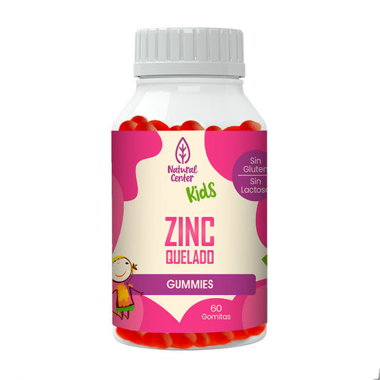 ZINC QUELADO GOMITAS - NATURAL CENTER KIDS