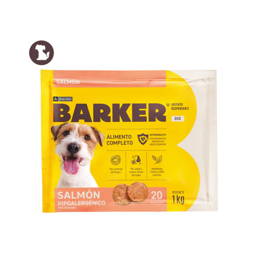 HAMBURGUESA DE SALMON 20 UNIDADES BARKER 1 KG