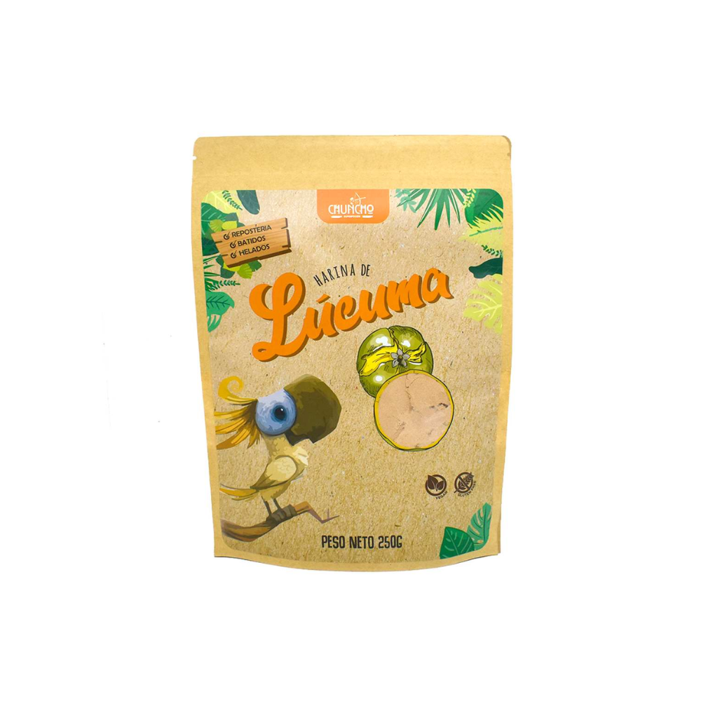 HARINA DE LÚCUMA  250 G -CHUNCHO