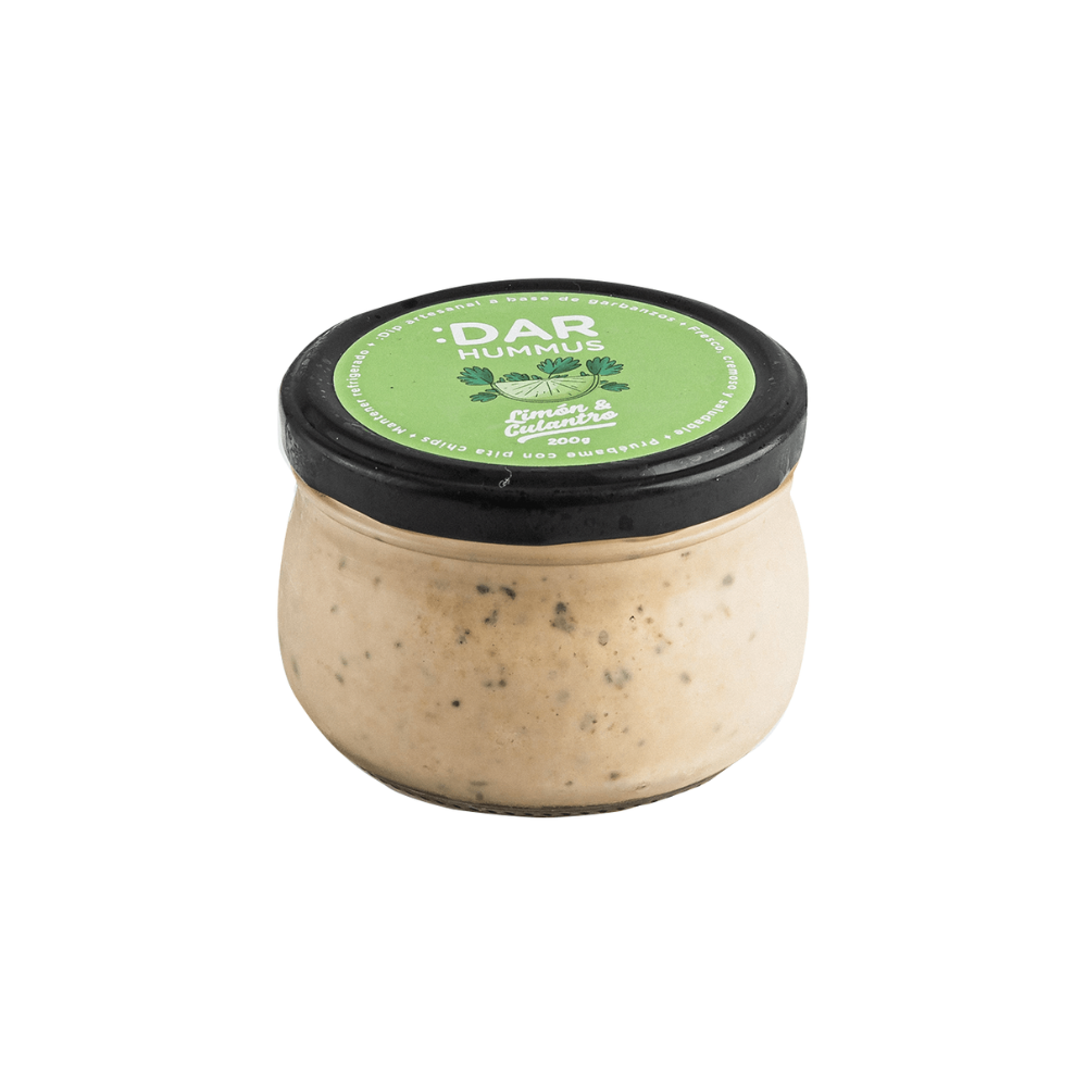 HUMMUS SABOR LIMON & CULANTRO 200GR -DAR