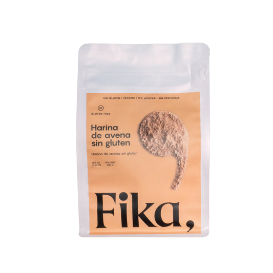 HARINA DE AVENA SIN GLUTEN FIKA 400GR