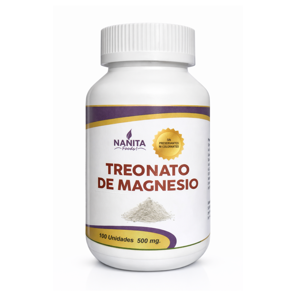 TREONATO DE MAGNESIO 500MG NANITA FOODS