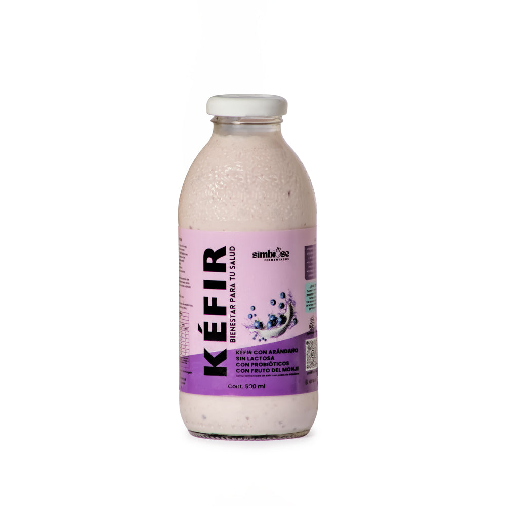 KEFIR DE LECHE CON ARANDANOS 500ML - SIMBIOSE