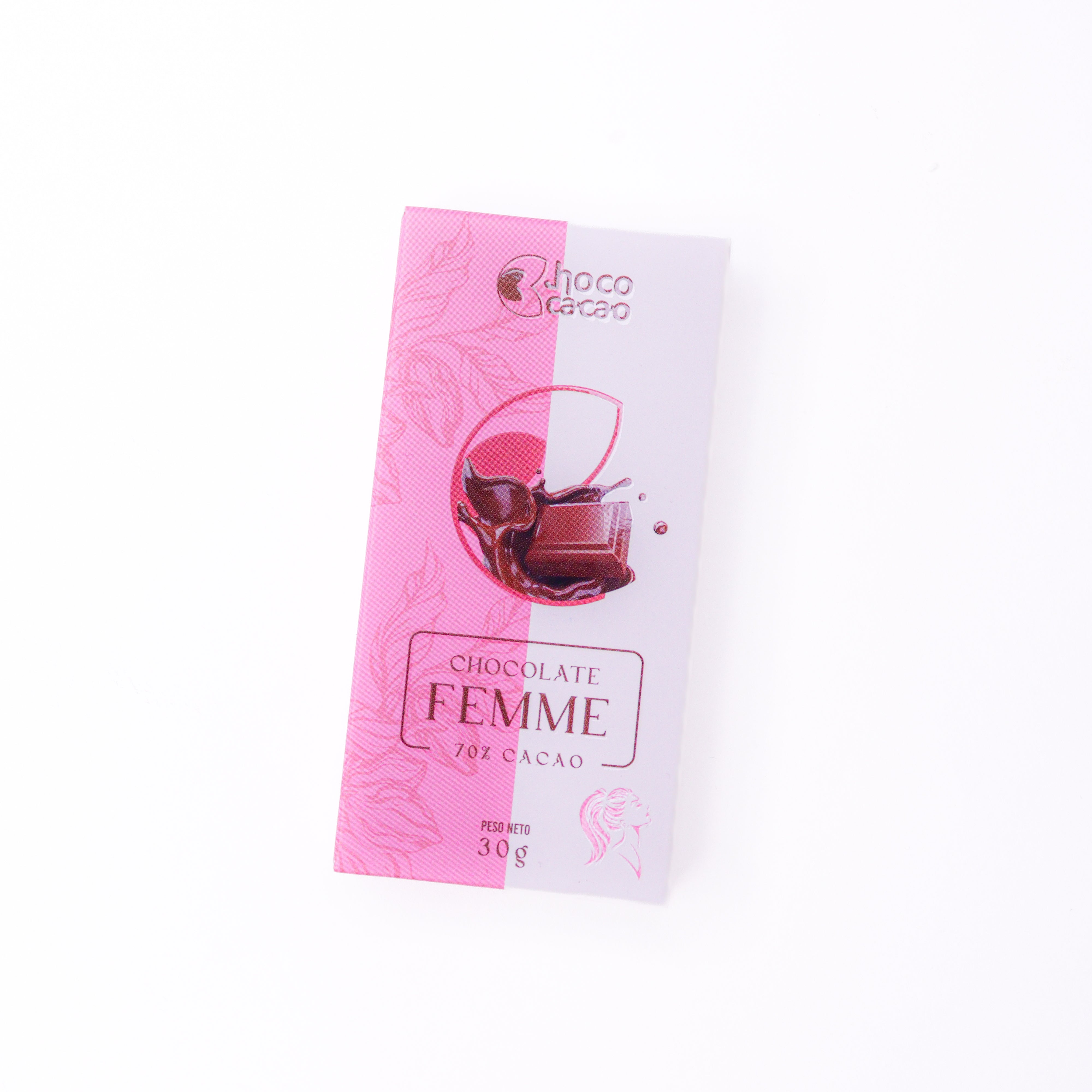 CHOCOLATE FEMME 70% CACAO 30G CHOCOCACAO