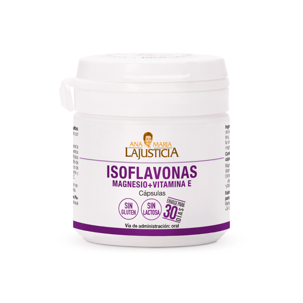 ISOFLAVONAS CON MAGNESIO + VITAMINA E 30 COMPRIMIDOS ANA MARIA LA JUSTICIA