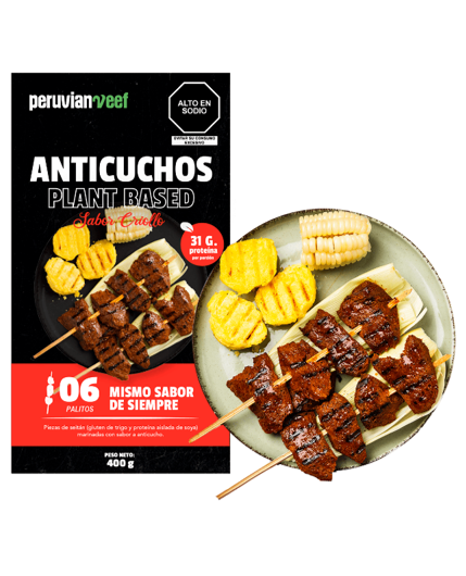 ANTICUCHO PLANT BASED - PERUVIAN VEEF