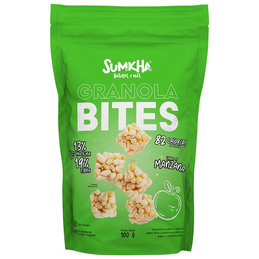GRANOLA BITES MANZANA 100G SUMKHA