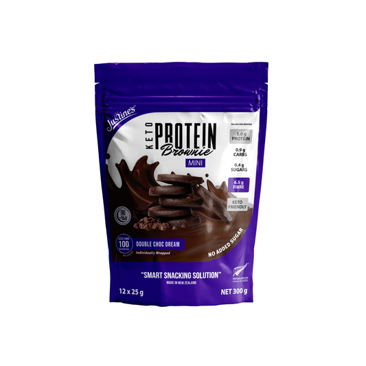 KETO PROTEIN BROWNI MINI - JUSTINES (12X25G)