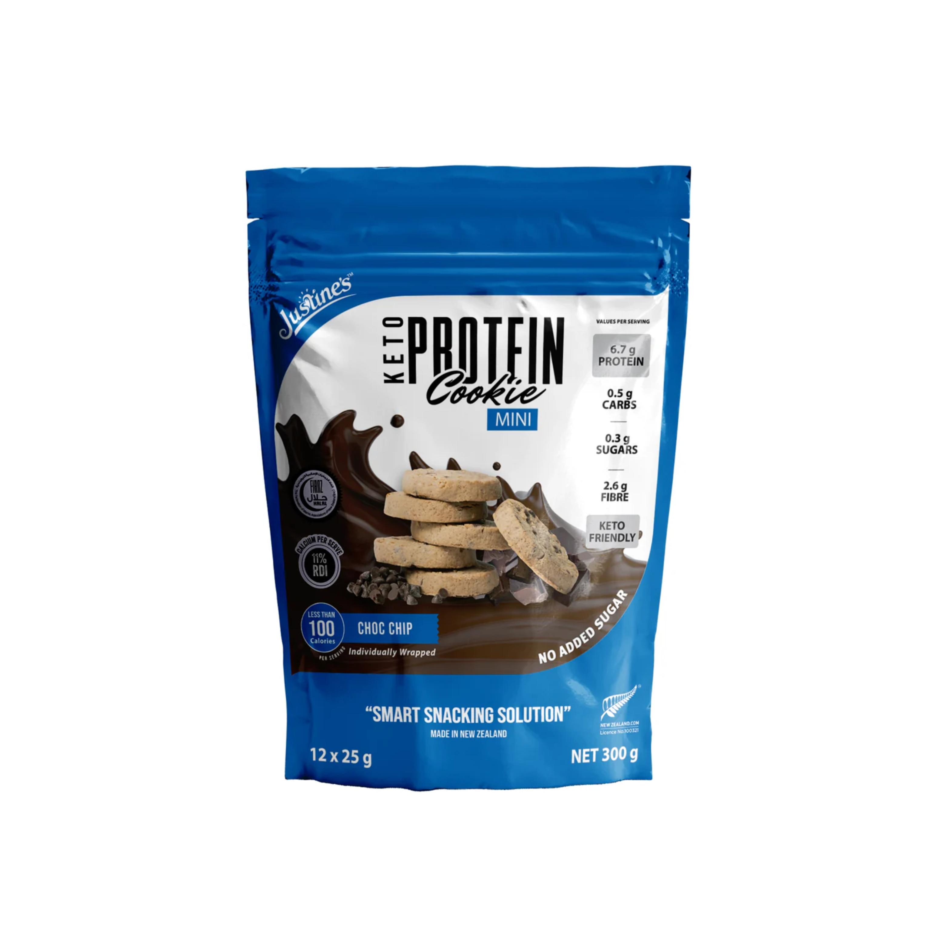 KETO PROTEIN COOKIE MINI - JUSTINES (12X25G)