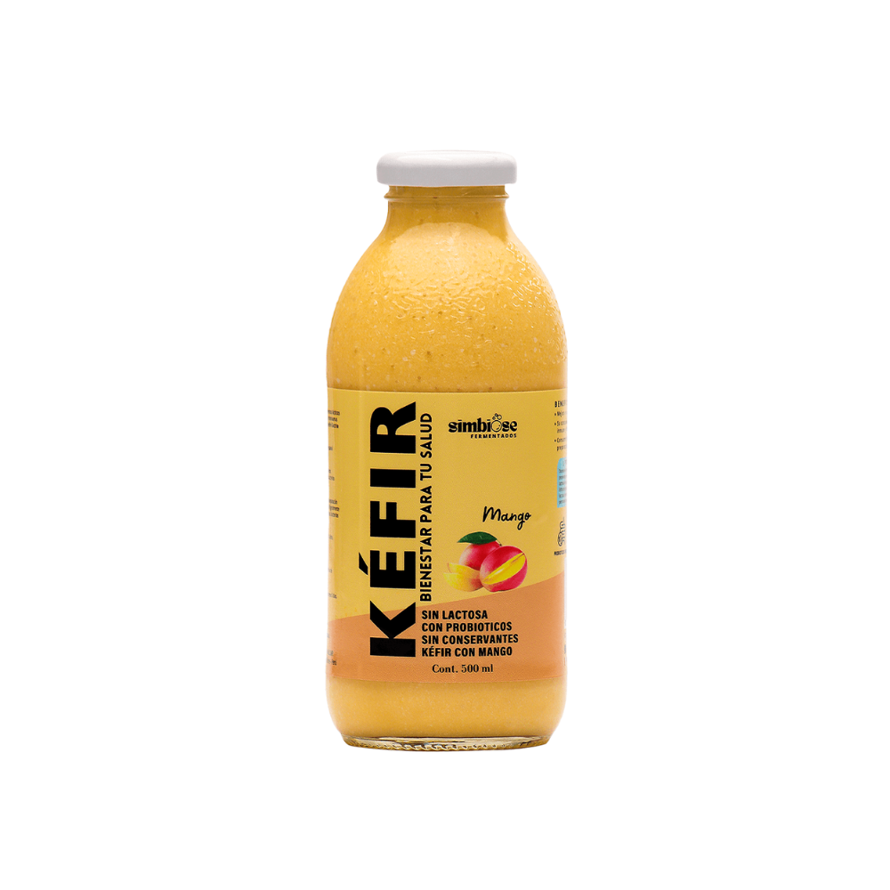 KEFIR CON MANGO 500 ML  SIMBIOSE