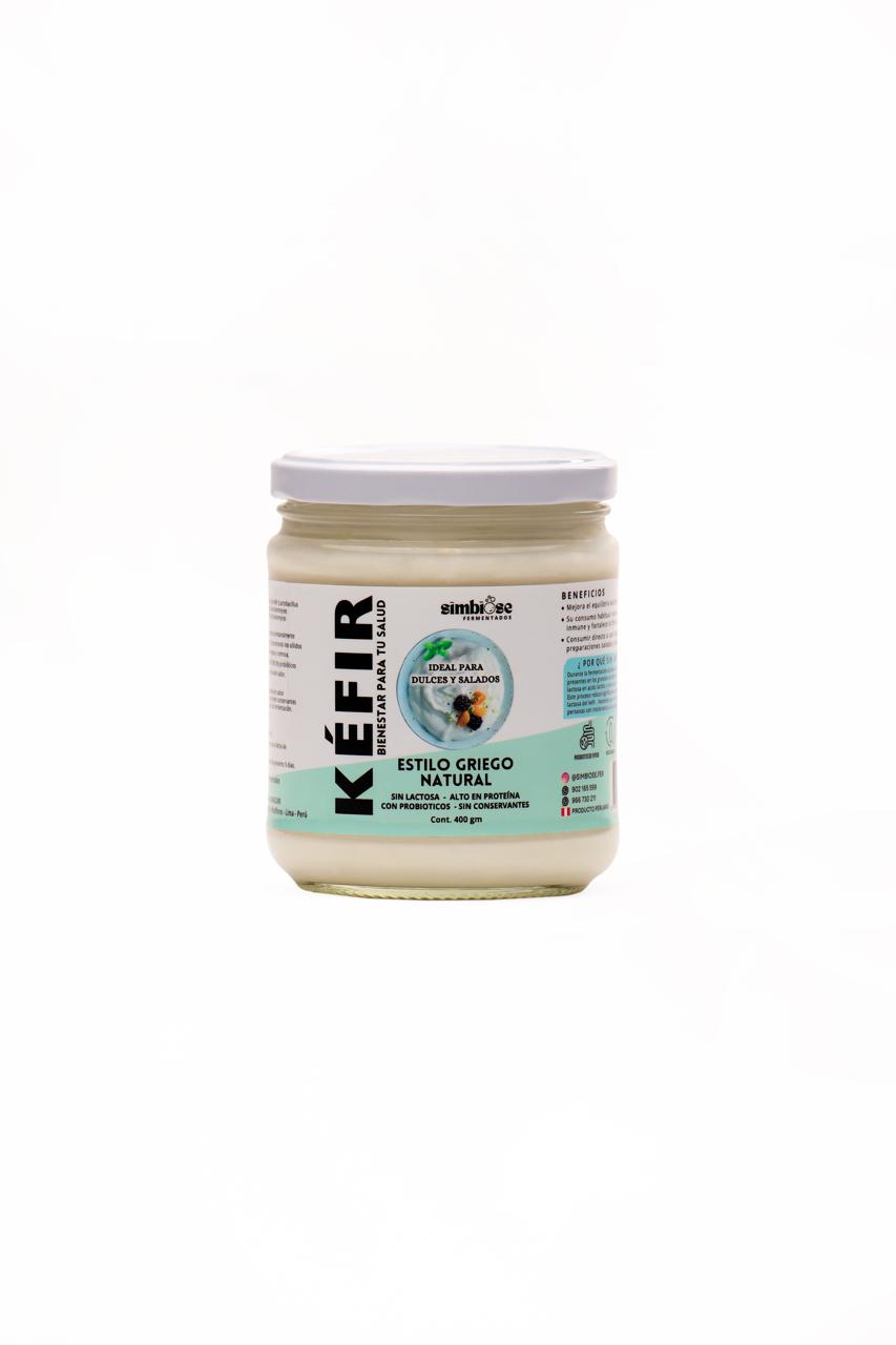 KEFIR ESTILO GRIEGO SIMBIOSE 400 GRAMOS