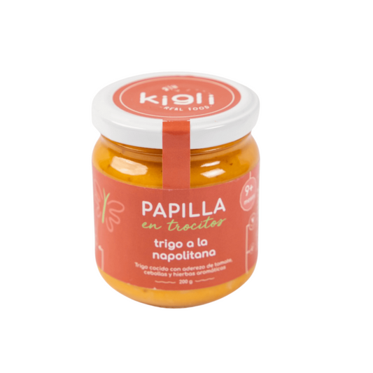 PAPILLA DE TRIGO A LA NAPOLITANA (TROCITOS) - KIGLI 200G