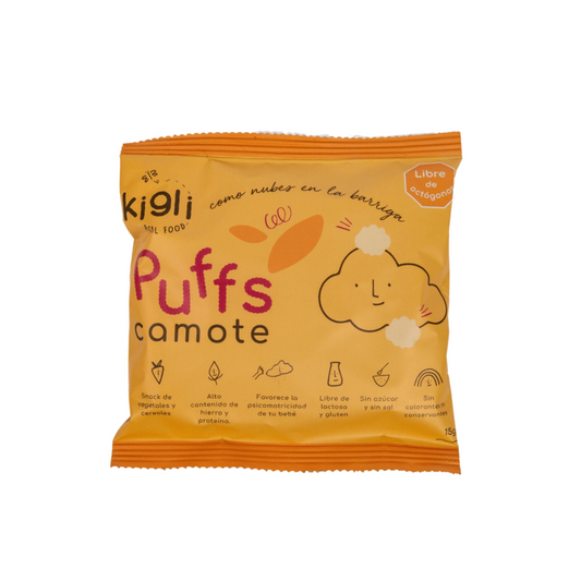 PUFF DE LENTEJAS CON CAMOTE - KIGLI 15G