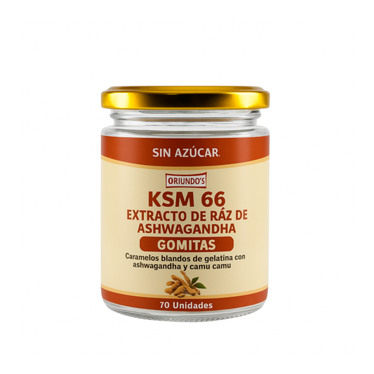 KSM 66 SIN AZUCAR GOMITAS 70 CAP ORIUNDOS