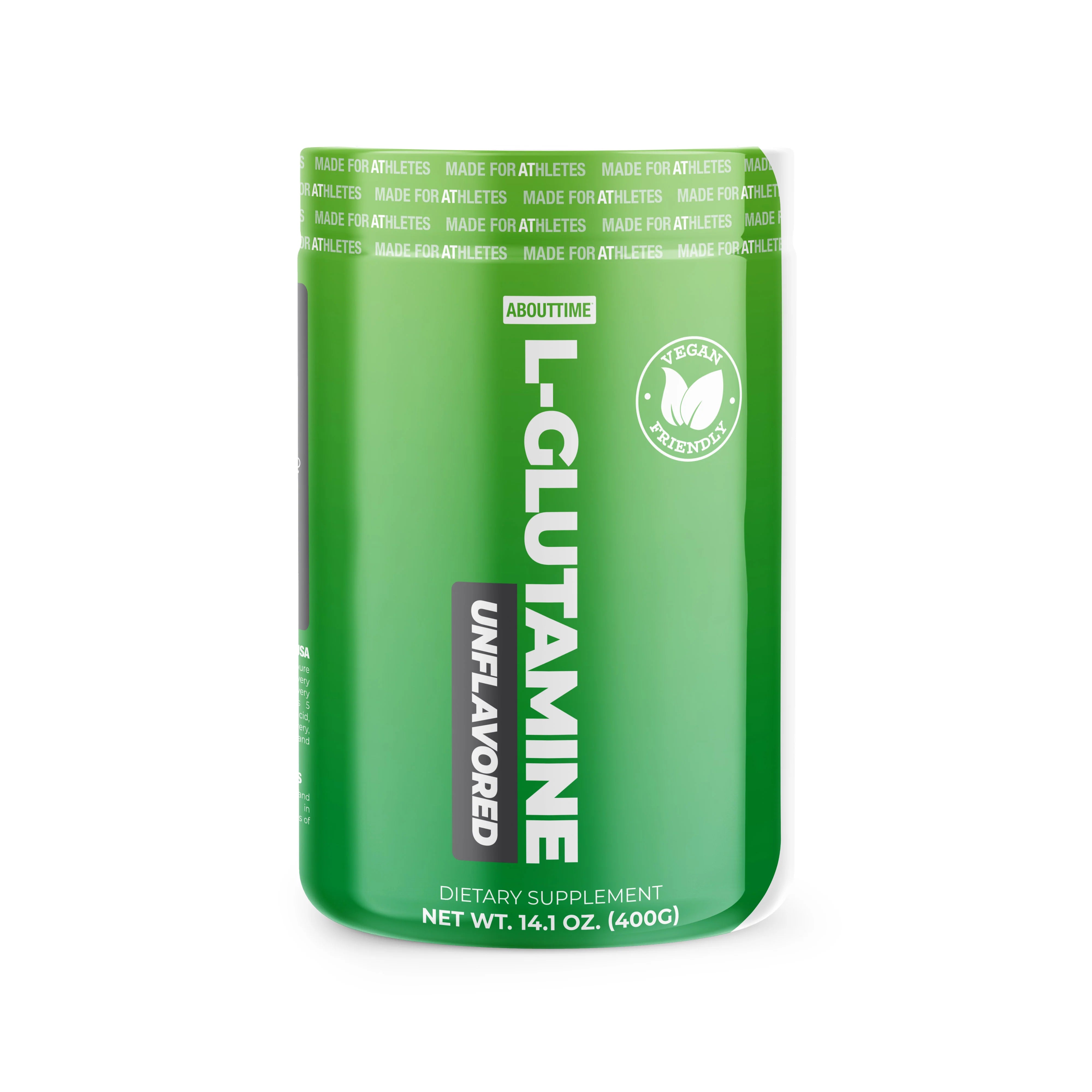 L-GLUTAMINE UNFLAVORED 400 GR ABOUT TIME