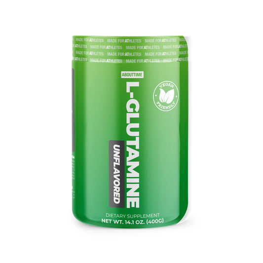 L-GLUTAMINE UNFLAVORED 400 GR ABOUT TIME