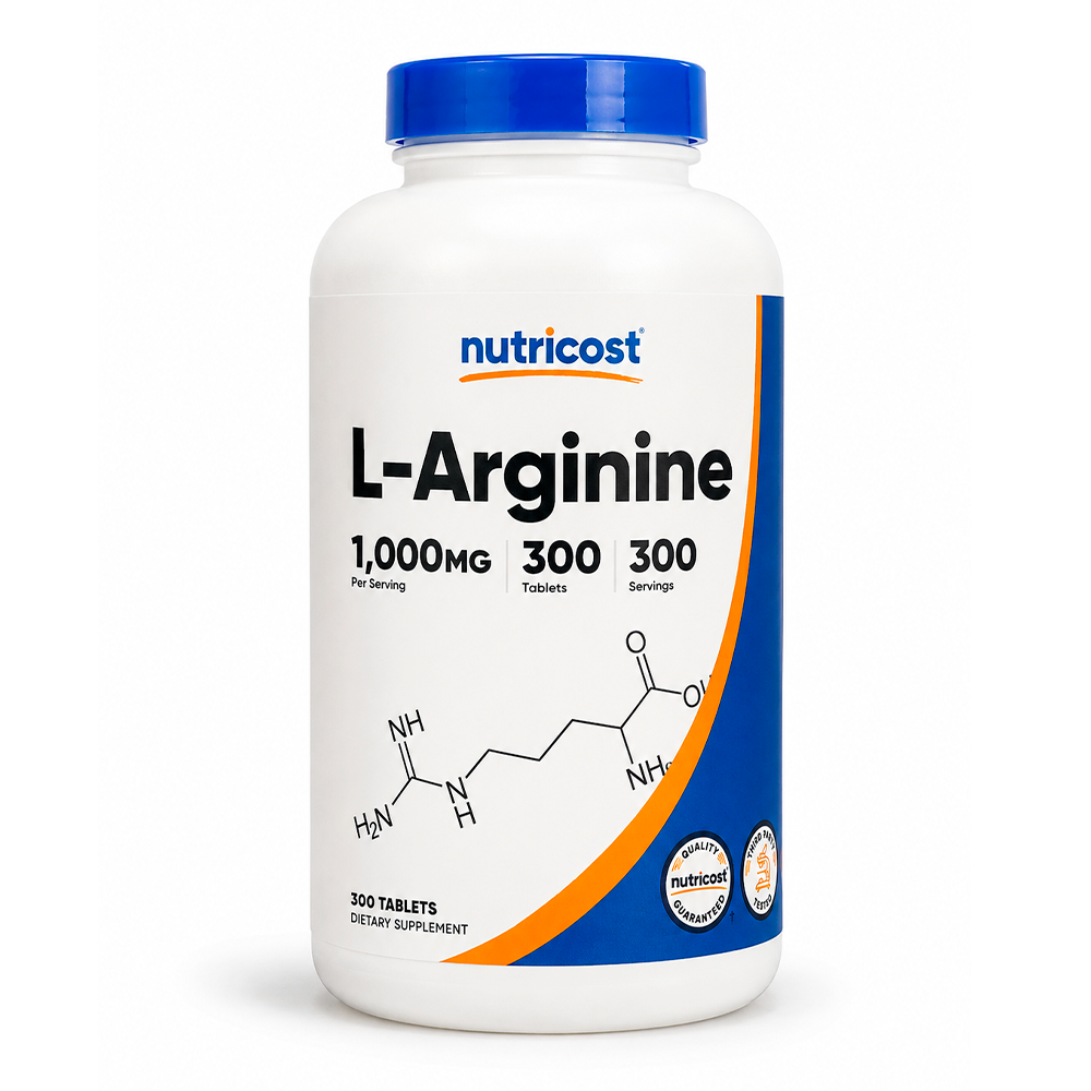 L-ARGININE 1000MG 300TAB NUTRICOST
