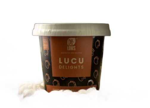 HELADO SIN AZÚCAR VEGANO LUCU DELIGHTS 110ML DE-LOWS