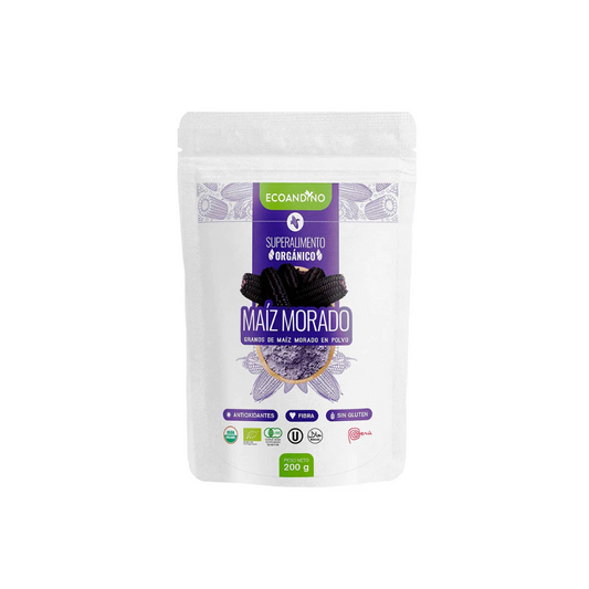 SUPERALIMENTO MAIZ MORADO GELATINIZADO ECOANDINO