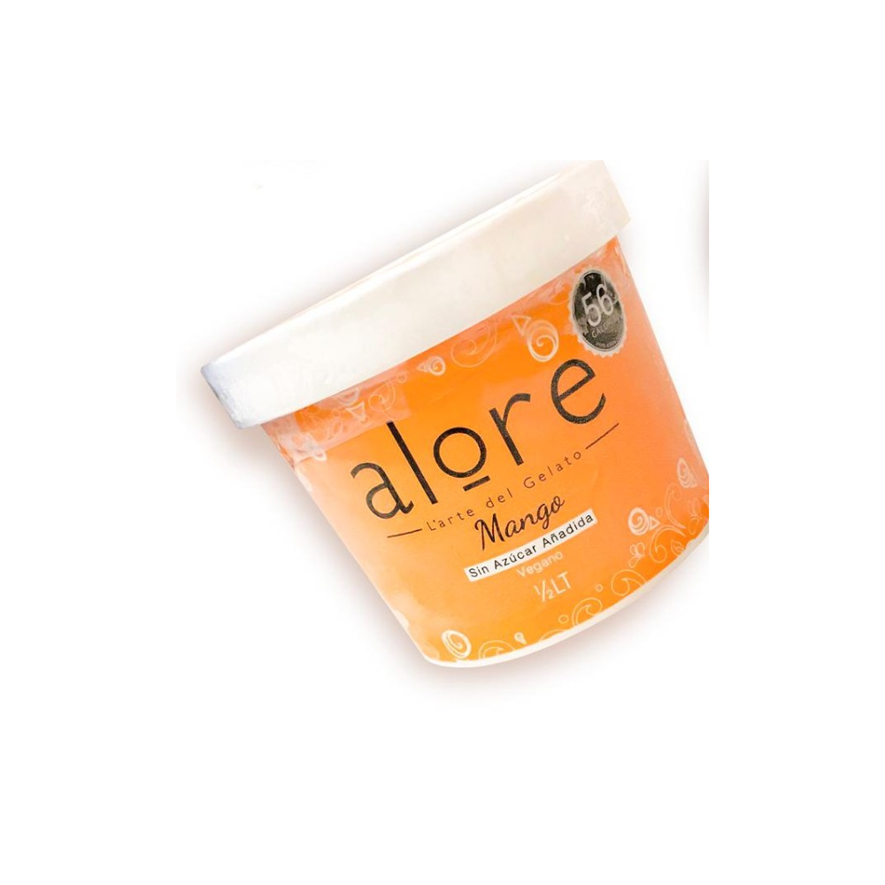 HELADO DE MANGO 1/2L SIN AZUCAR AÑADIDAS - ALORE
