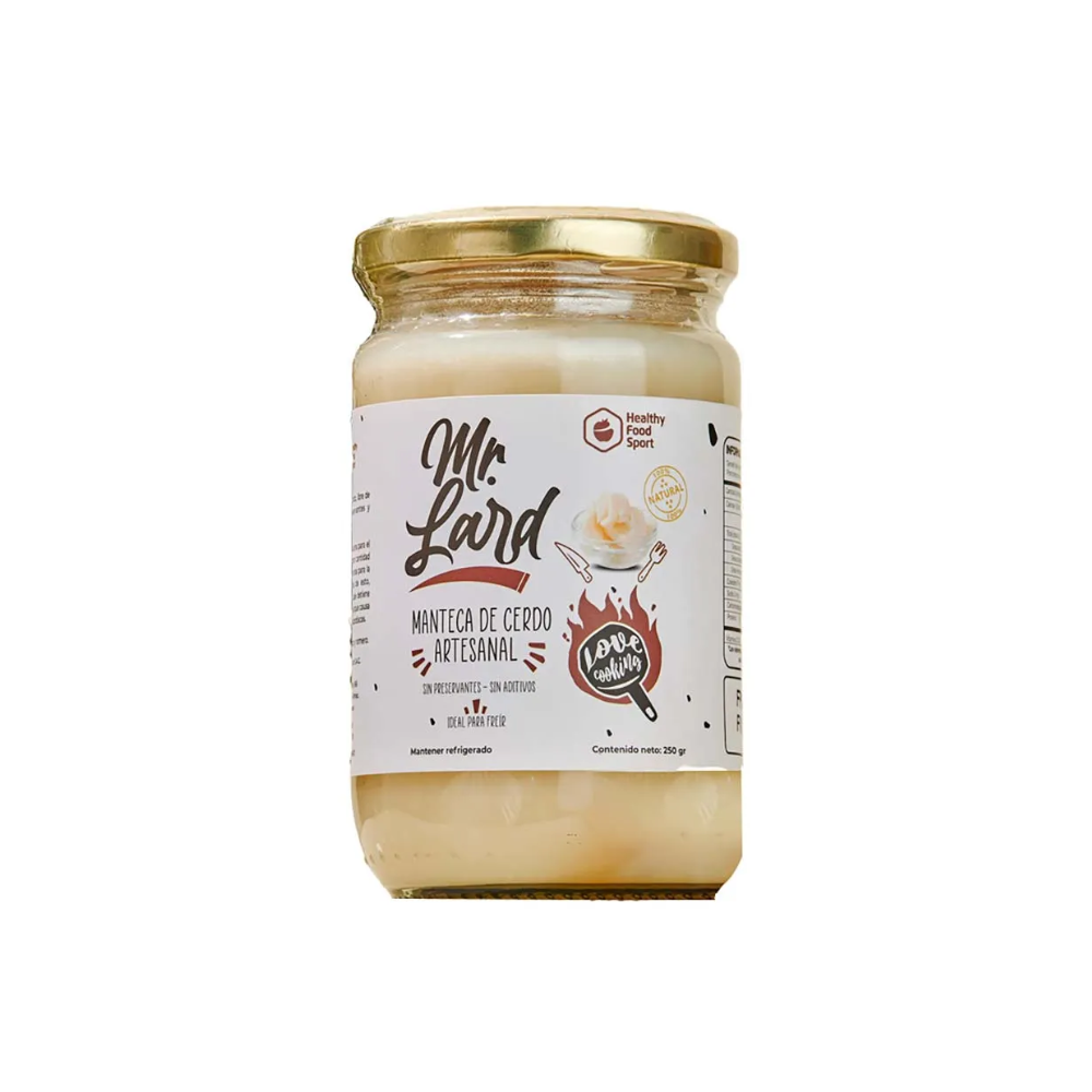 MANTECA DE CERDO FRASCO 250GR MR.LARD