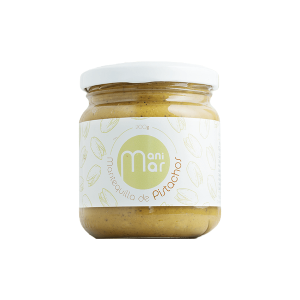 MANTEQUILLA DE PISTACHOS 200GR MANIMAR
