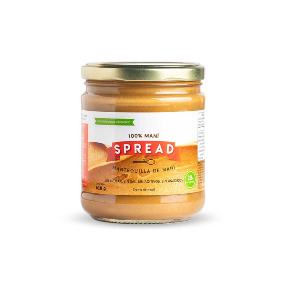 MANTEQUILLA DE MANI 410GR - SPREAD