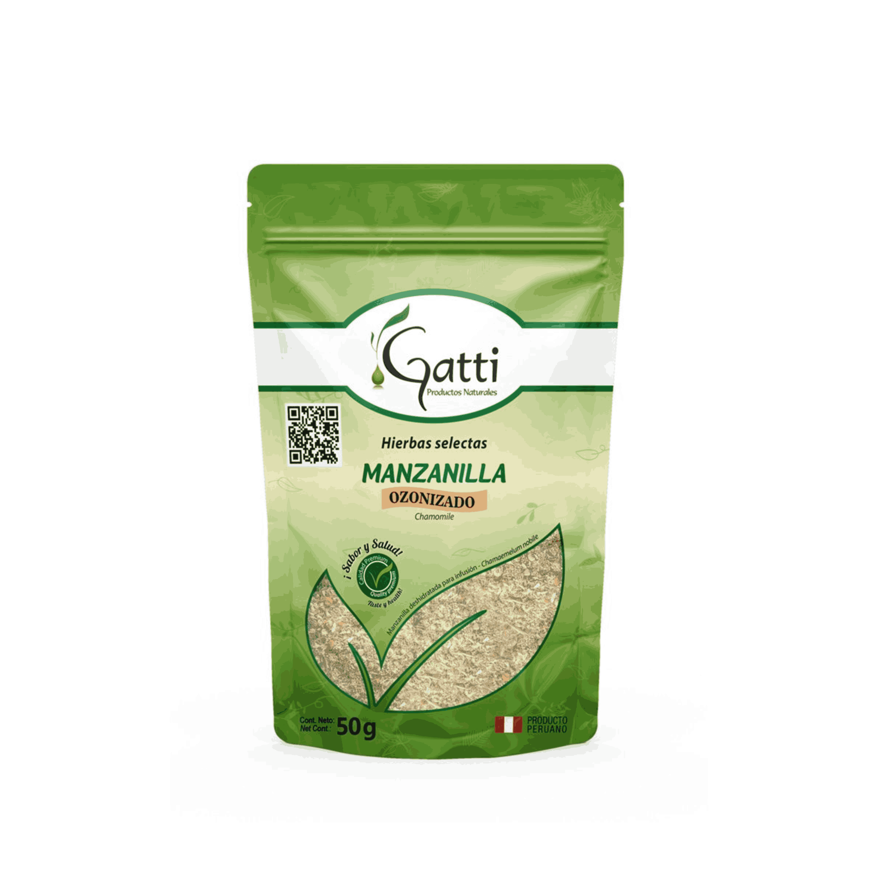 MANZANILLA  OZONIZADO - GATTI 50G