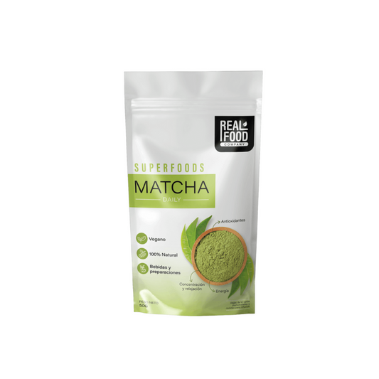 MATCHA DAILY 50 GR REAL FOOD