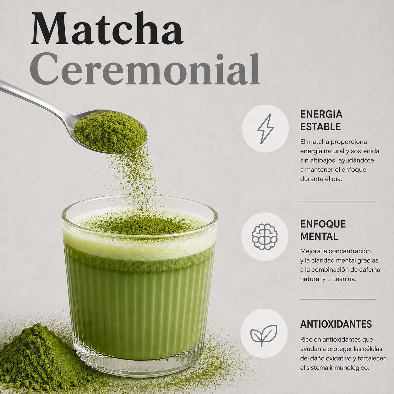 MATCHA CEREMONIAL 14 SACHET 2 G REAL FOOD