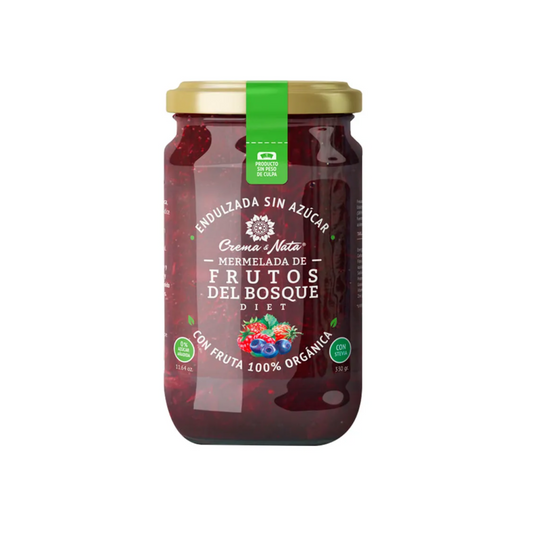 MERMELADA DE FRUTOS DEL BOSQUE - CREMA Y NATA 330G