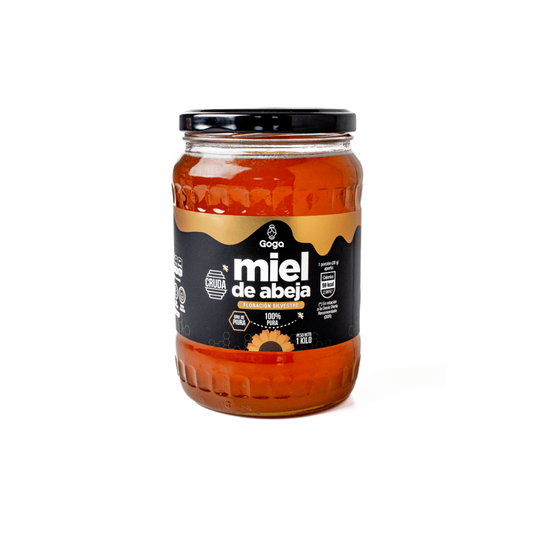 MIEL DE ABEJA CRUDA 1KL - GOGA