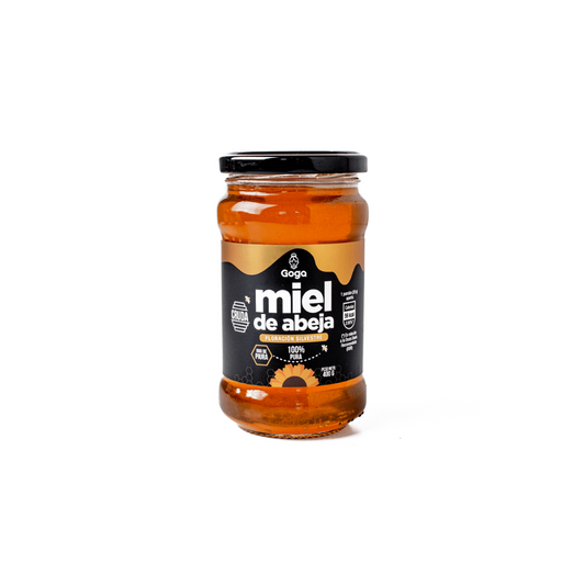 MIEL DE ABEJA CRUDA  400 GR - GOGA