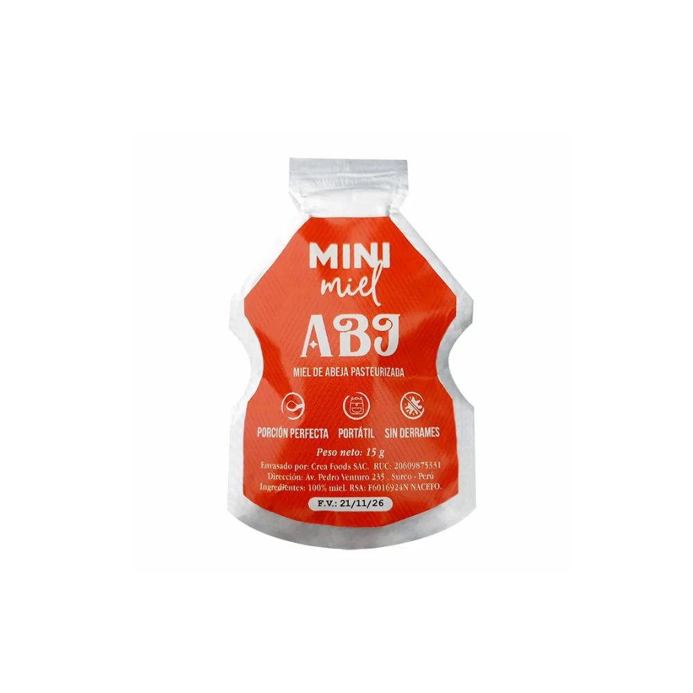 MINI MIEL DE ABEJA 15GR CREA FOOD