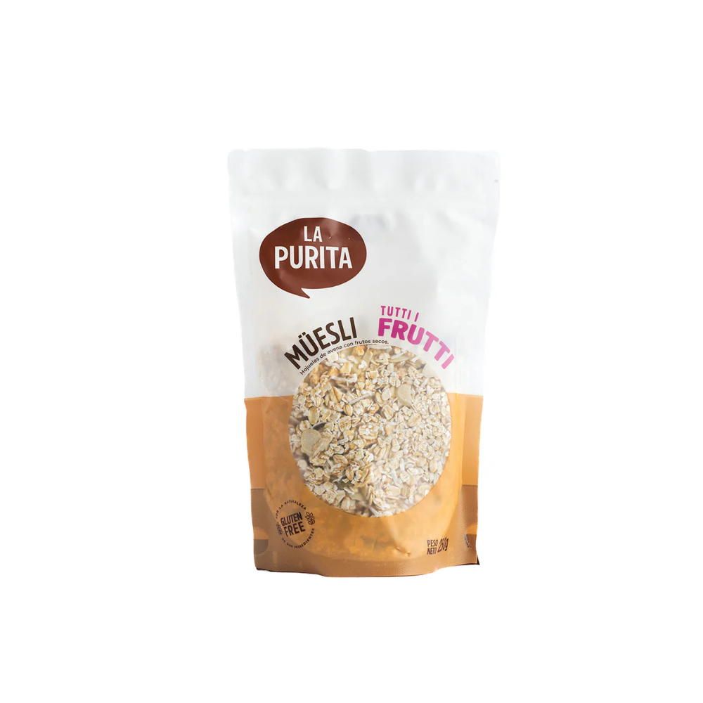 MUESLI TUTTI FRUTTI 250 GR - LA PURITA