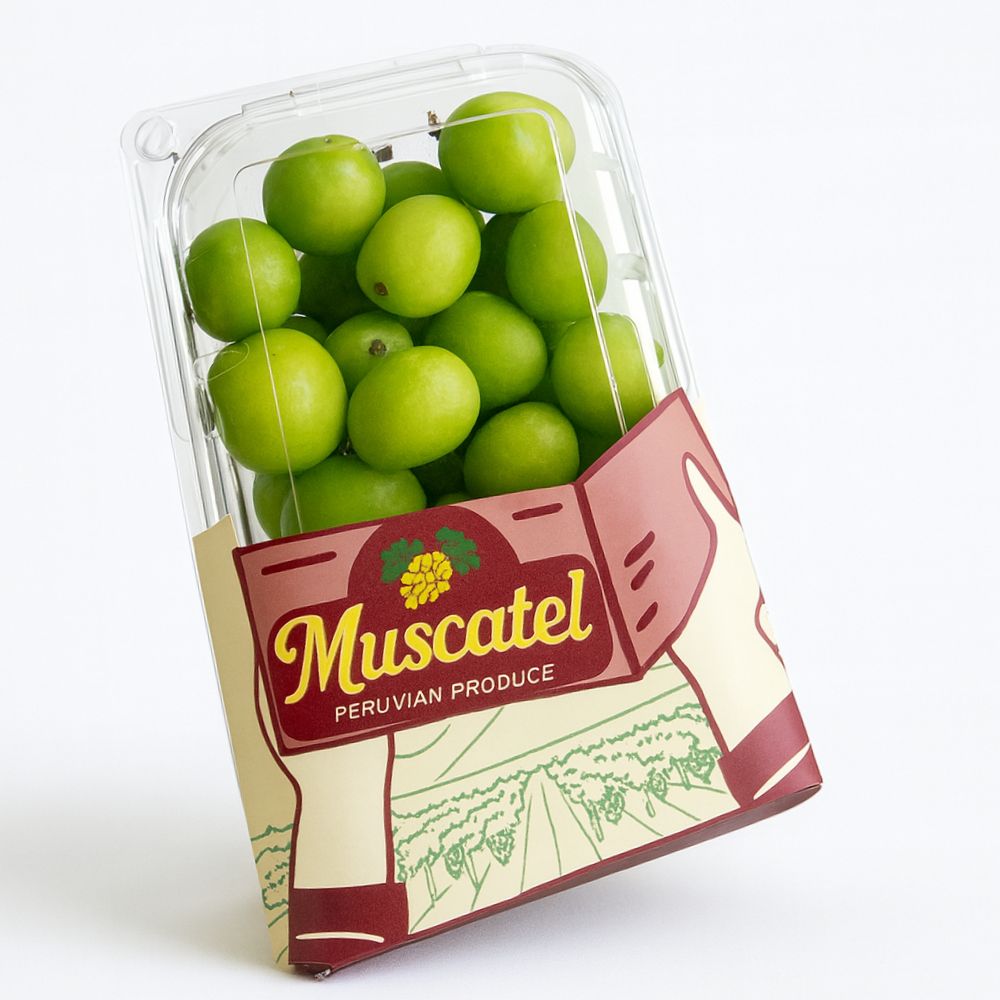 UVAS VERDES 500GR MUSCATEL