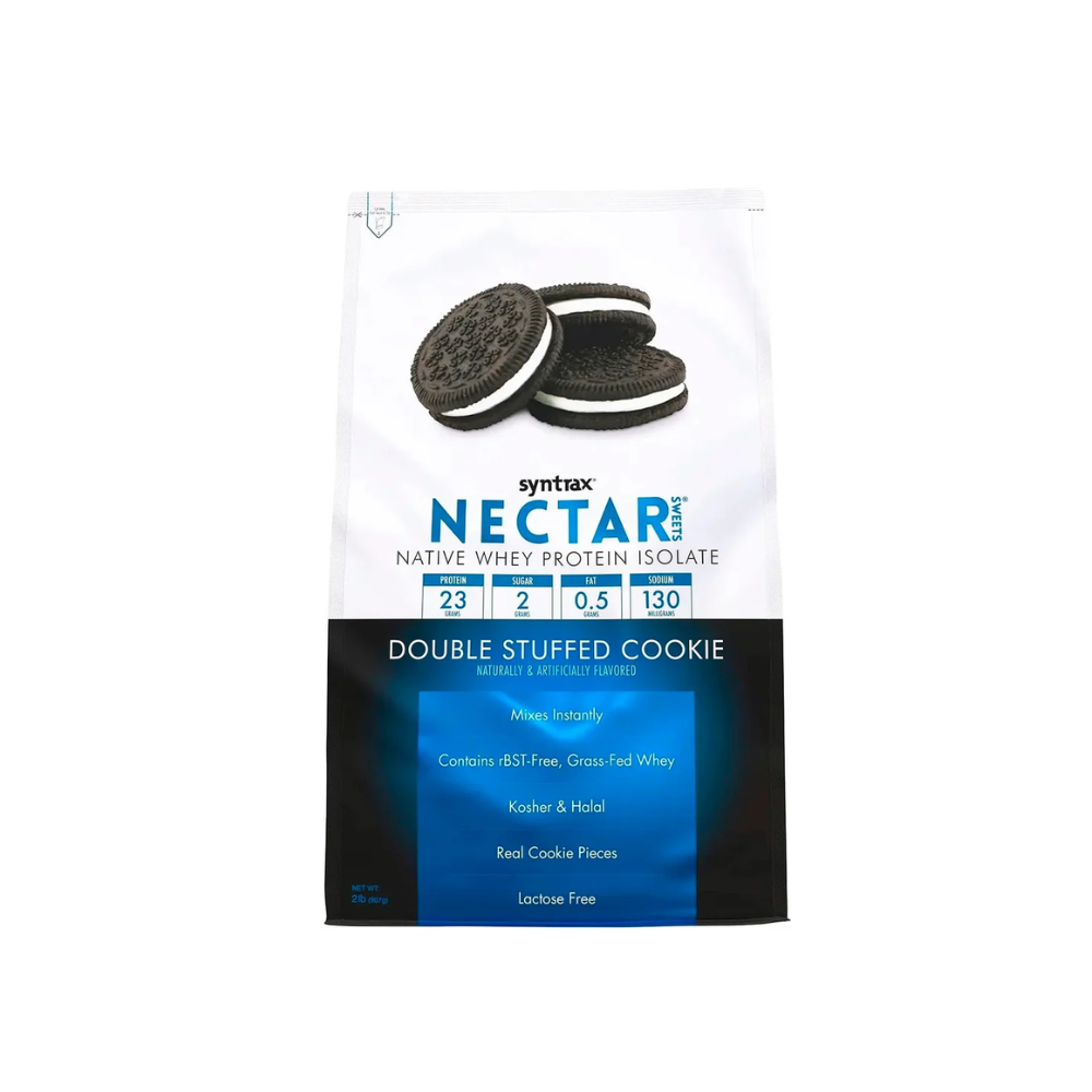 NECTAR NATIVE WHEY PROTEIN ISOLATE DOUBLE STUFFED COOKIE  SYNTRAX
