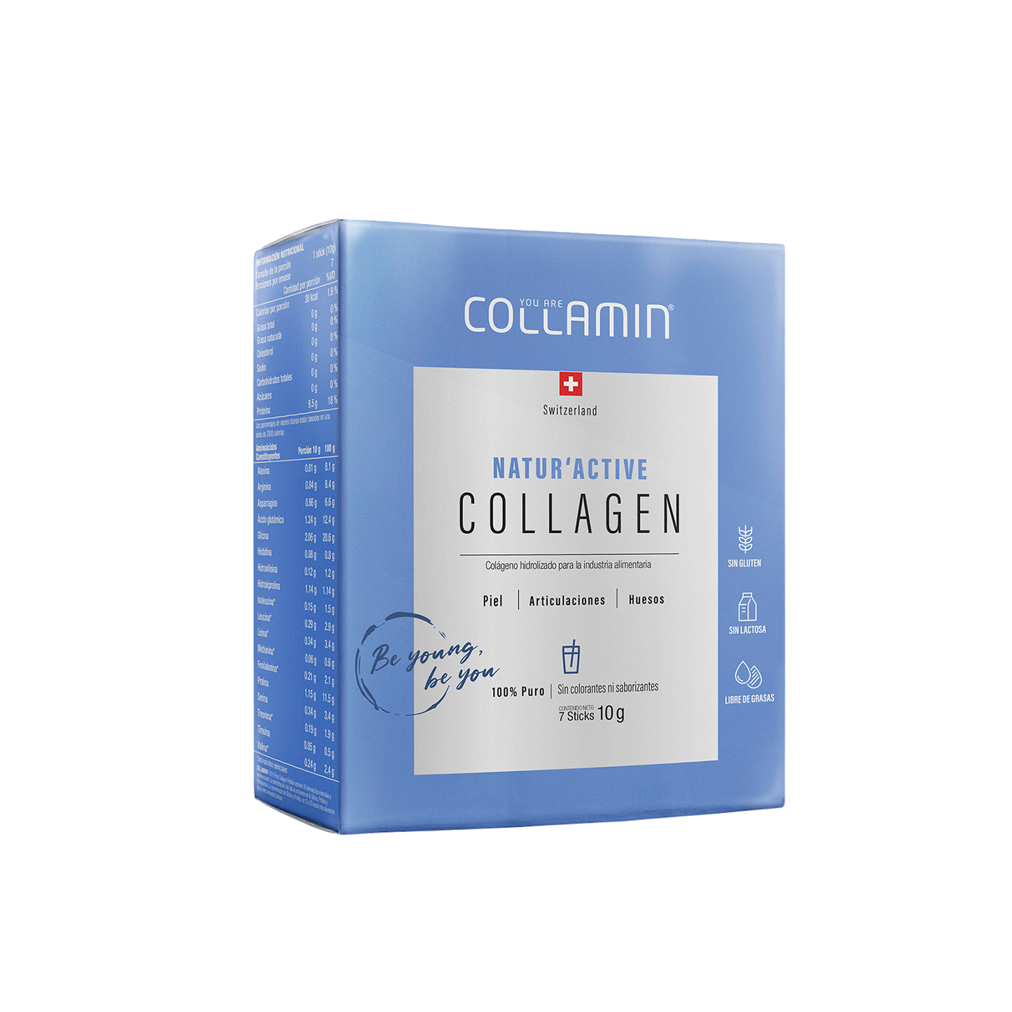 COLAGENO COLLAMIN CAJA 7 STICKS NATUR'ACTIVE