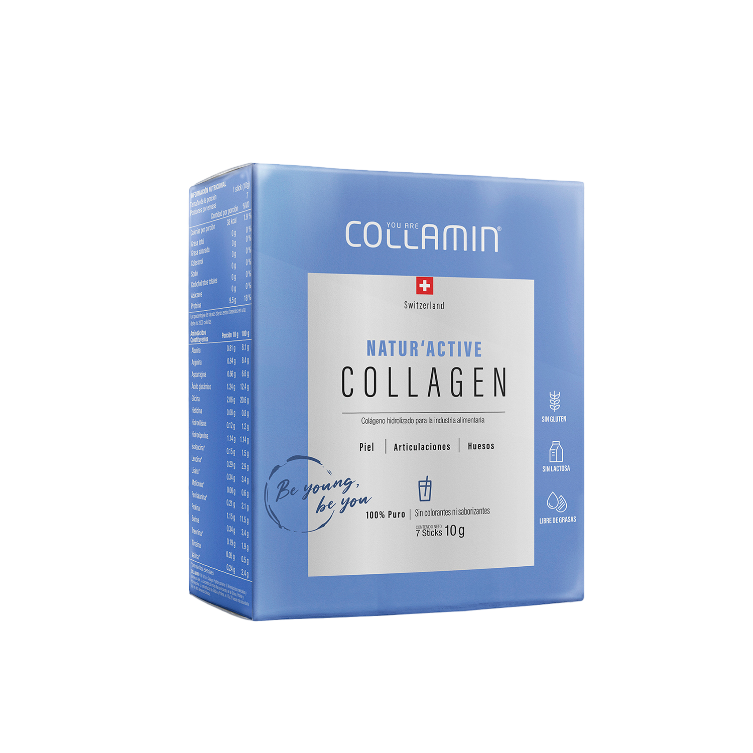 COLÀGENO COLLAMIN CAJA 7 STICKS NATUR'ACTIVE