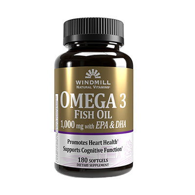 OMEGA 3 - 1000MG 180 TABLETAS - WINDMILL