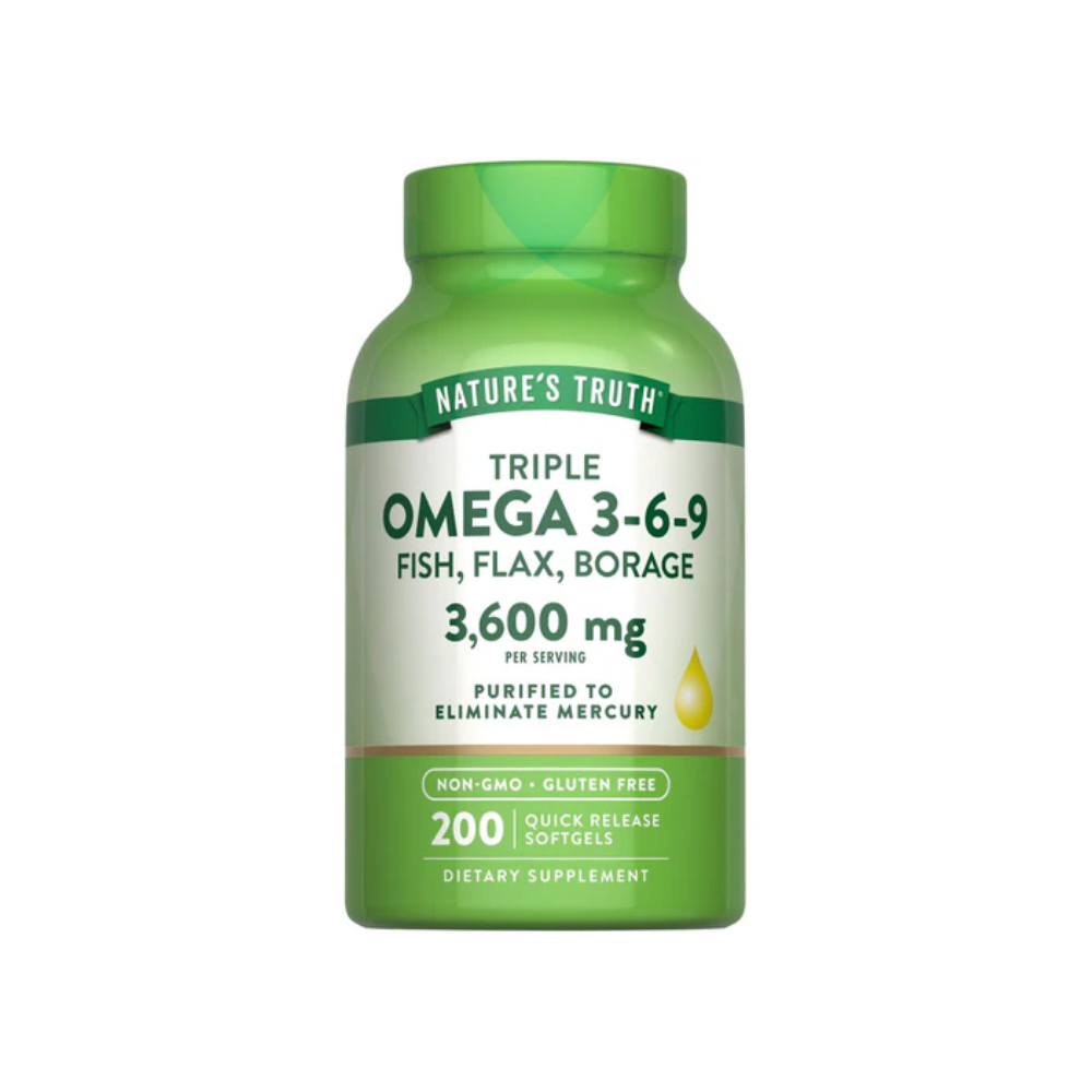 VEGAN OMEGA 3.6.7.9 NATURES TRUTH