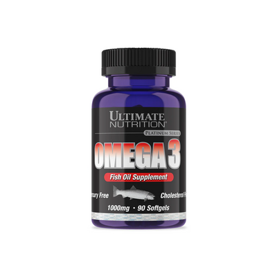 OMEGA 3 1000MG 90 CÁPSULA BLANDA- ULTIMATE NUTRITION