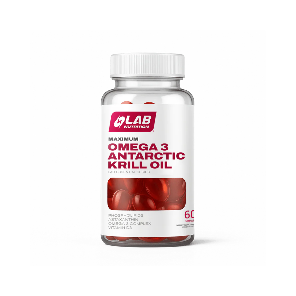 MAXIMUN OMEGA 3 ANTARTIC KRILL OIL 60 CAP-LAB NUTRITION