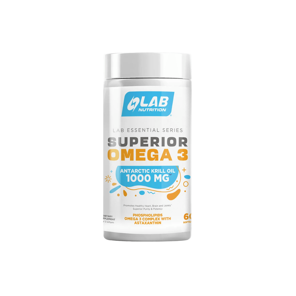 SUPERIOR OMEGA 3 1000MG FRASCO 60CAP LAB NUTRITION