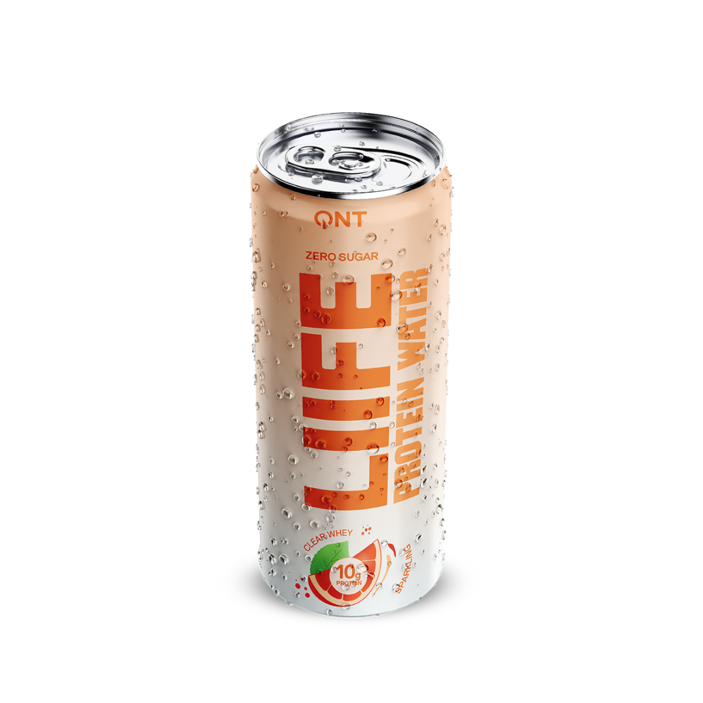 Protein Water Blood Orange Ginseng 12x330ml-QNT
