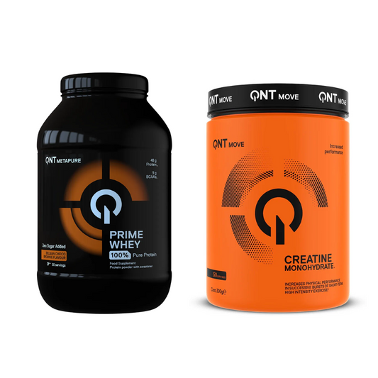 PACK LLEVA 1 PRIME WHEY 2KG  CHOCOLATE + 1 CREATINE MONOHYDRATE 300GR
