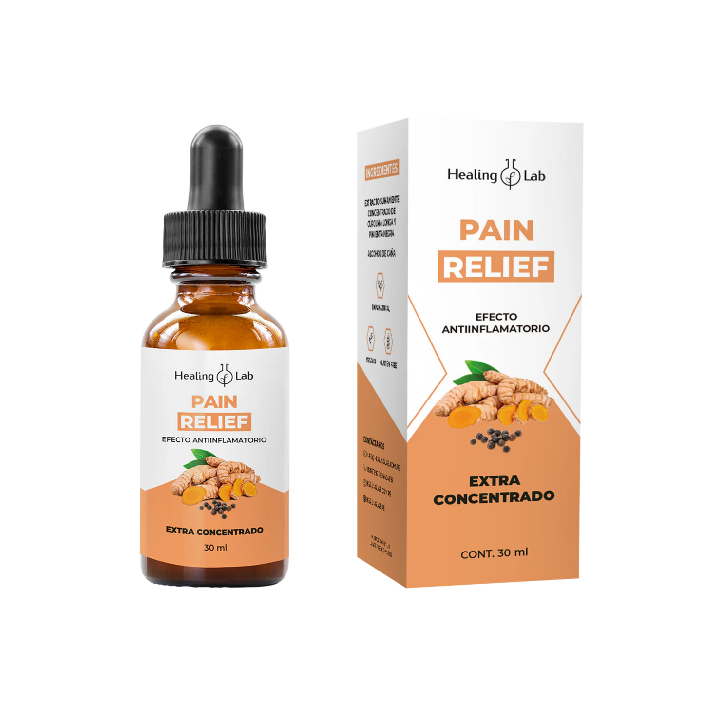 PAIN RELIEF - HEALING LAB 30ML