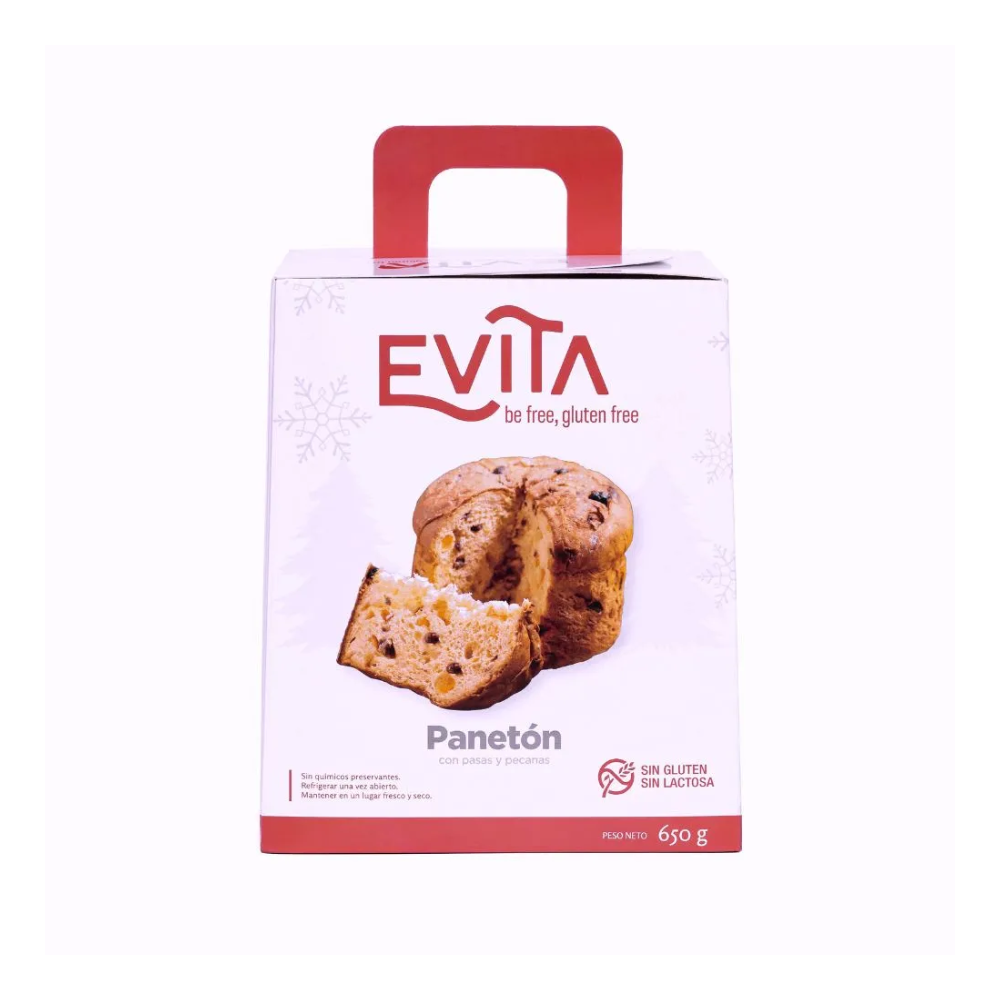PANETON S/G PQTE 650 GR-EVITA