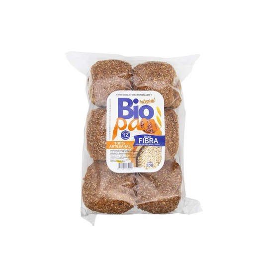 PAN REDONDO DE FIBRA - BIOPAN 500G